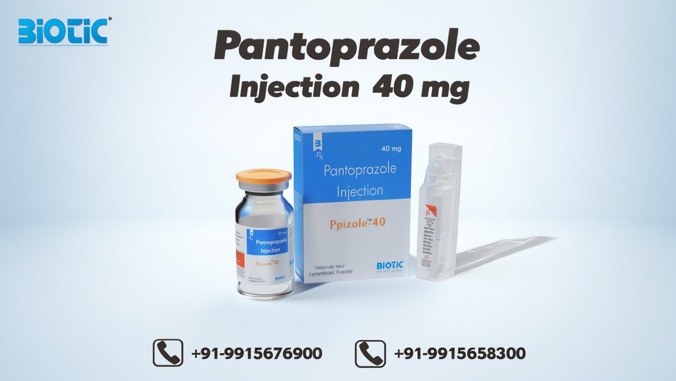 Pantoprazole Injection 40 mg-Best For Acidity Relief