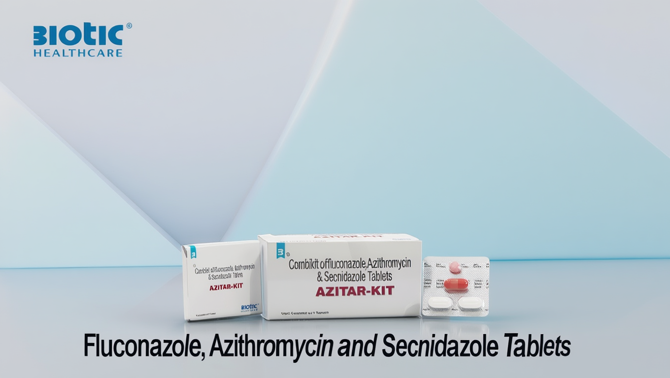 Fluconazole, Azithromycin and Secnidazole Tablets