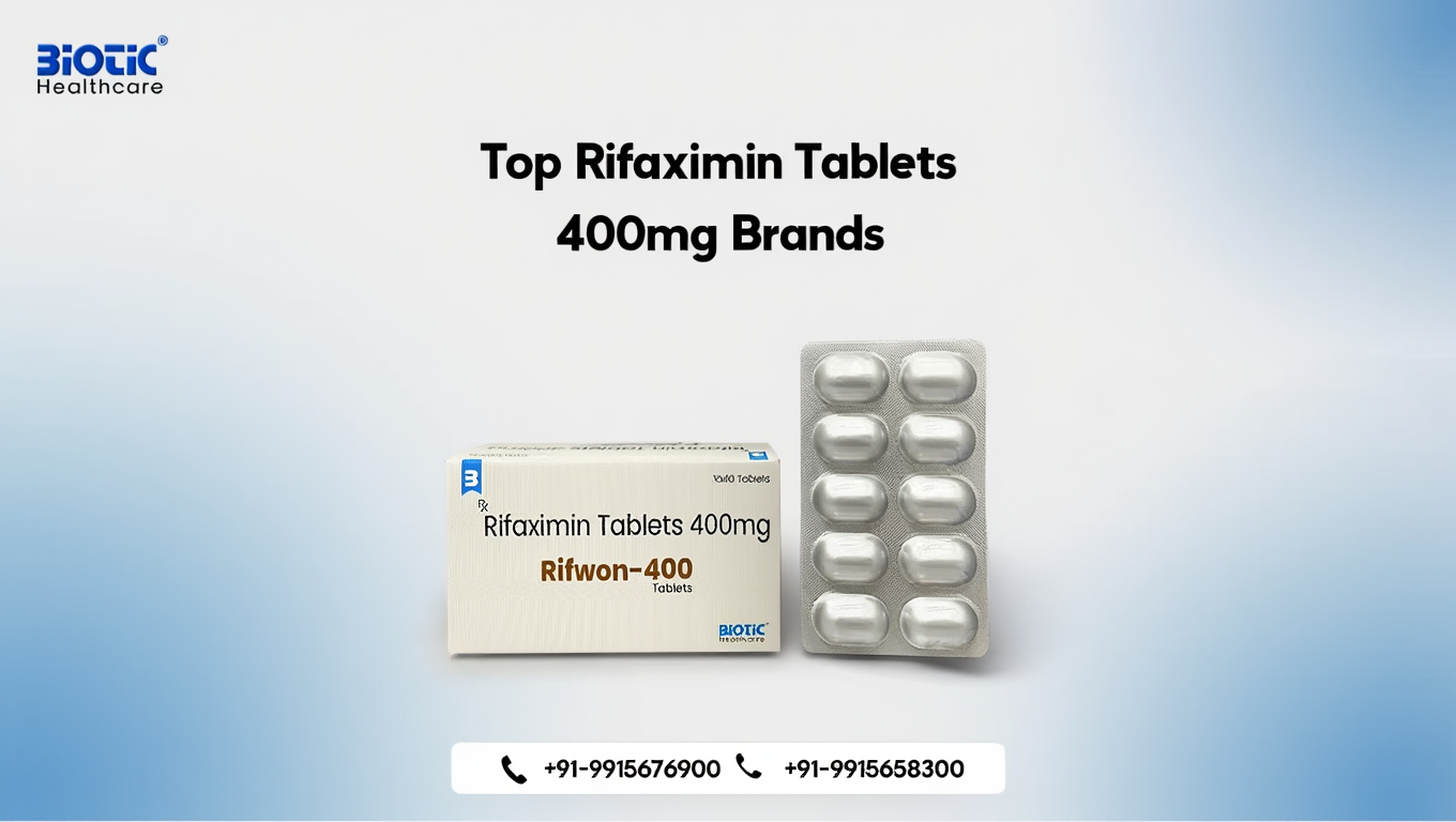 Top 10 Rifaximin Tablets 400mg Brands In India