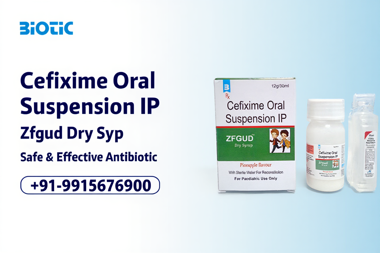 Cefixime Oral Suspension IP - Zfgud Dry Syp