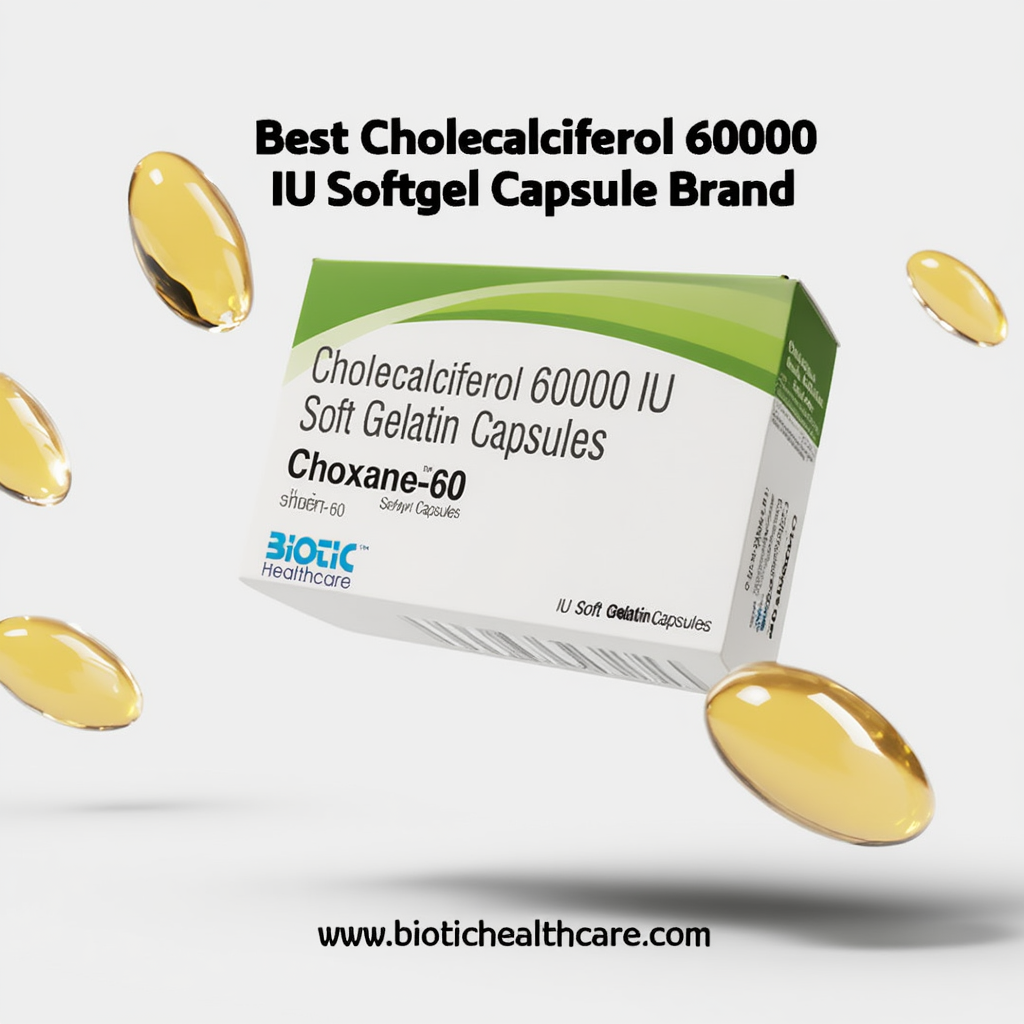 Best Cholecalciferol 60000 IU Softgel Capsule Brand