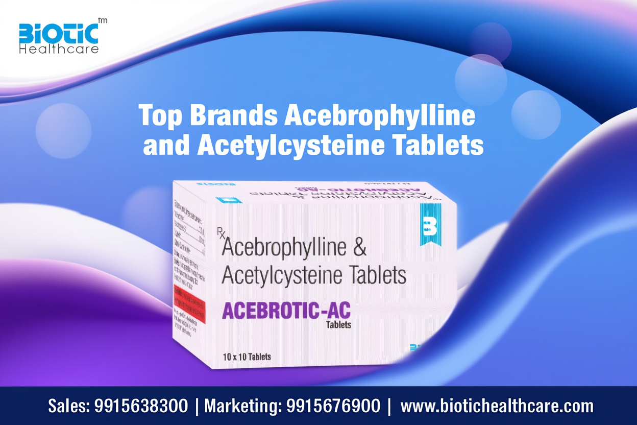 Acebrophylline and Acetylcysteine Tablets