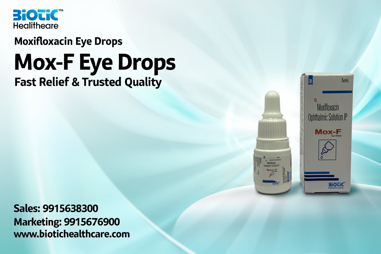 Moxifloxacin Eye Drops